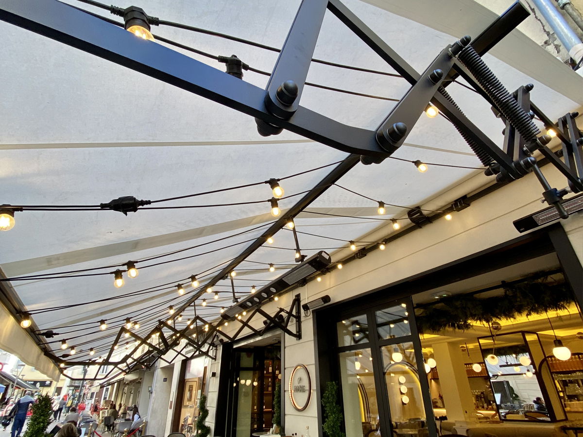 Projet 1 — Store pantographe sur terrasse